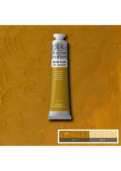 Winton Yağlı Boya 200ML Yellow Ochre 744