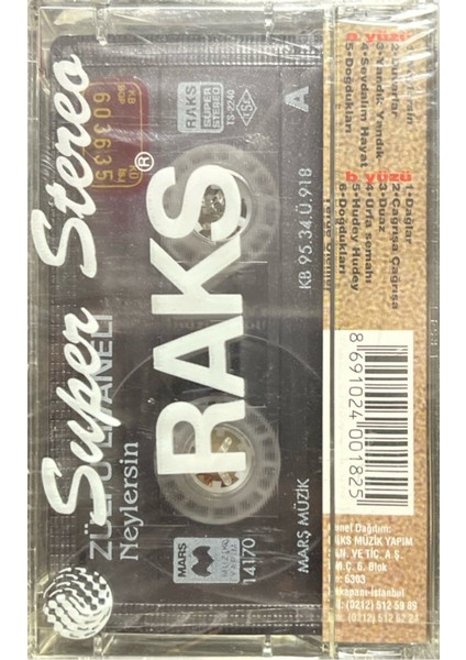 (Plak Değildir Kasettir) Zülfü Livaneli Neylersin Açılmamış Jelatininde Kaset fiyatları