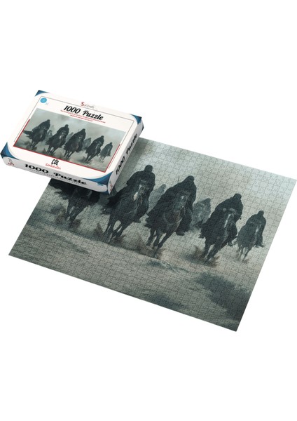 1000 Parça Puzzle Çöl Savaşları