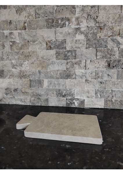 Mermer Bej Kesme Tahtası & Sunum Tabağı fiyatları