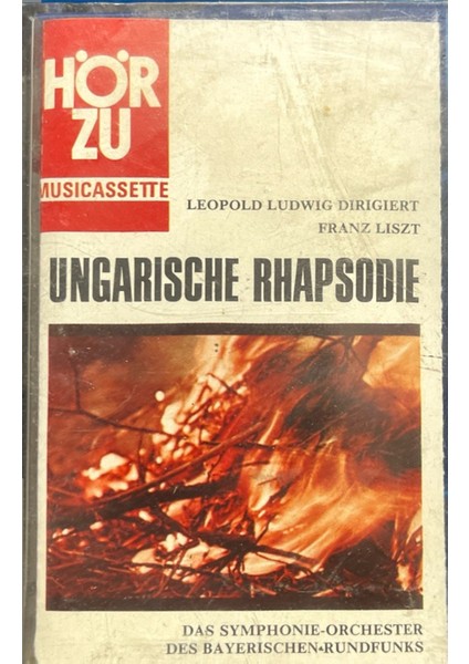 (Plak Değildir Kasettir) Liszt Ungarishe Rhapsodie Kaset