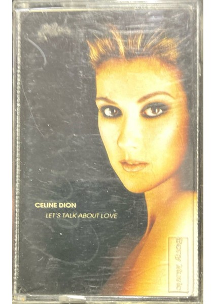 (Plak Değildir Kasettir) Celine Dion Let's Talk About Love Kaset
