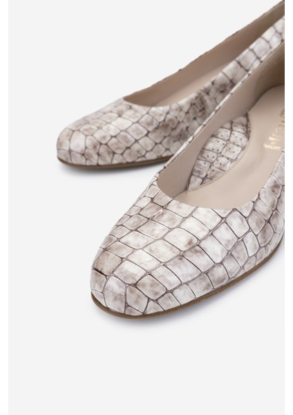 Kadın Hakiki Deri Vizon Comfort Ayakkabı 611 H40035 Bn Ayk Y25 Vızon modelleri