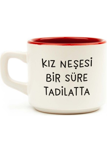 Kız Neşesi Bir Süre Tadilatta! Beyaz Venüs Kupa - Hediyelik Kupa Fincan Mug