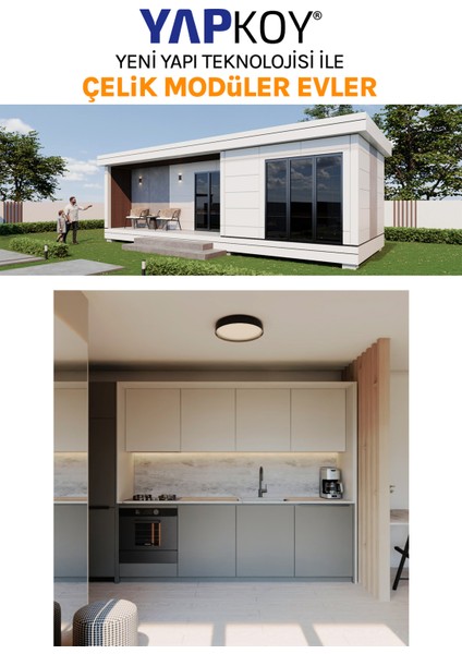 40 M2 Modüler Ev 1+0