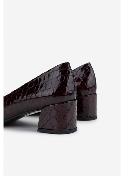 Kadın Hakiki Deri Bordo Comfort Ayakkabı 611 H40035 Bn Ayk Y25 Bordo fırsatları