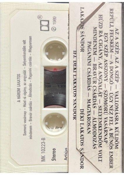 (Plak Değildir Kasettir) The Lakatos Family Kaset fiyatları