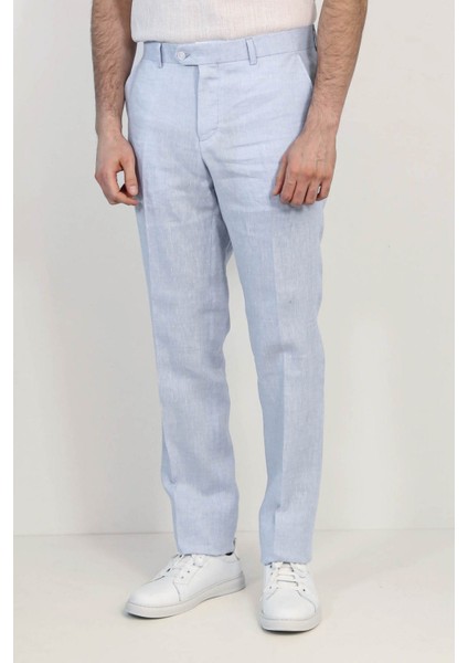 Keten Slim Pantolon
