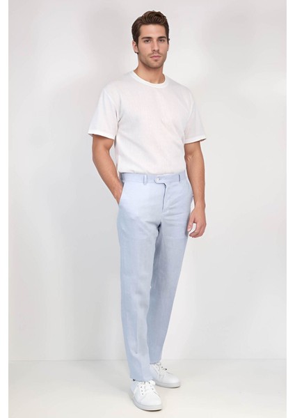 Keten Slim Pantolon