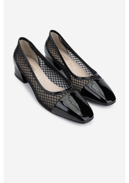 Kadın Hakiki Deri Comfort Ayakkabı 611 H27036-386 Bn Ayk Y25 Black / Black fiyatları