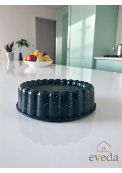 Döküm Düz Dilimli Kek Klıbı 26 cm Turkuaz modelleri