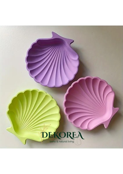 Pearla | Modern Deniz Kabuğu Şeklinde Dekoratif Tabak