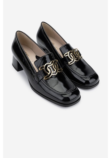 Kadın Hakiki Deri Siyah Comfort Ayakkabı 611 H41022 Bn Ayk Y25 Black fiyatları