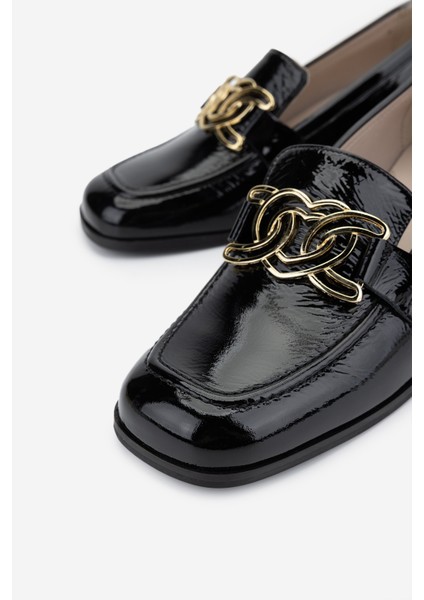 Kadın Hakiki Deri Siyah Comfort Ayakkabı 611 H41022 Bn Ayk Y25 Black modelleri