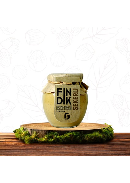 Şekerli Fındık Ezmesi "daha Ince Kıvamlı" - 320 gr