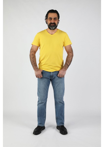 Erkek Kot Pantolon Açık Mavi