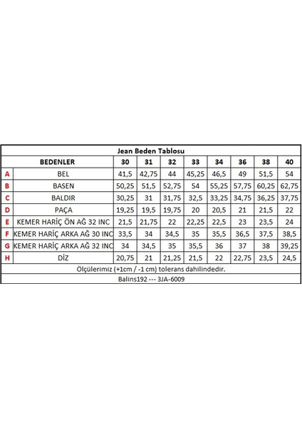 Erkek Kot Pantolon Açık Mavi indirimleri