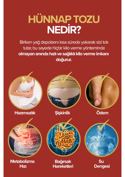 Hünnap Ekstresi Içeren Konsantre Toz