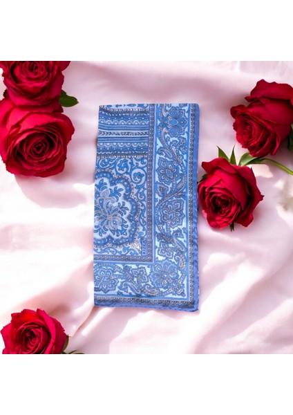 Vual Ipek Eşarp Retro Desen fırsatları