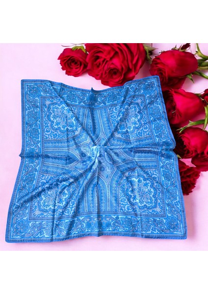 Vual Ipek Eşarp Retro Desen indirimleri