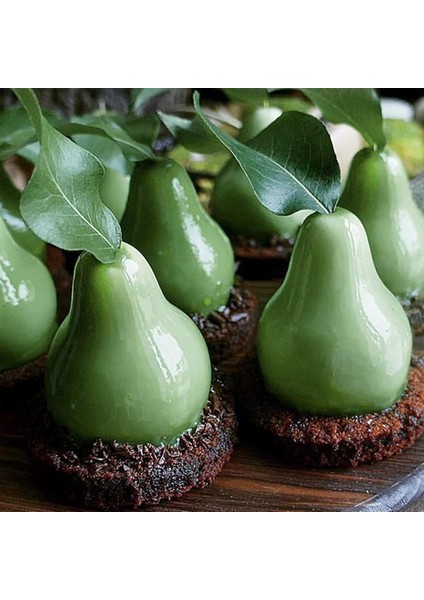 Silikon Armut Şekli Kek Pasta Jöle Sabun Mum Kalıbı fırsatları