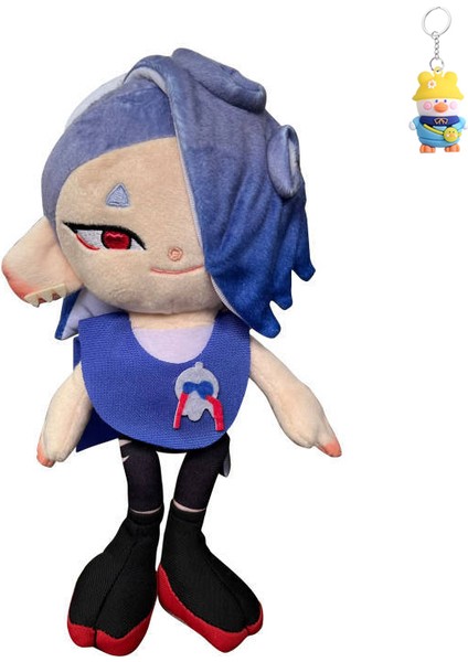Splatoon 3 Splstoon3 Sprah Kaçış Balık Bulamacı Gang Salsa Hayaleti Fu Peluş Bebek Oyuncak (Yurt Dışından)