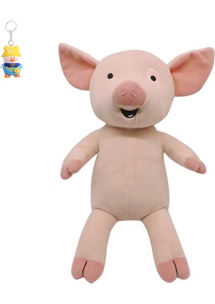 Eğer Bir Mouse Açerez Verirsen Peluş Bebek Pembe Domuz Fare Çocuk Resimli Kitap Oyuncağı (Yurt Dışından)