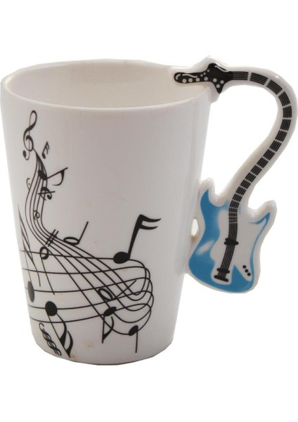 Porselen Gitar Figürlü Kupa 200 ml JZ18S025