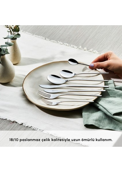 View 84 Parça 12 Kişilik Premium Kutulu Çatal Kaşık Bıçak Takımı
