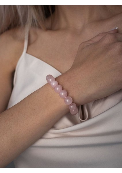 Kadın > Gül Bahçesi > Pembe Kuvars > Mükemmel Zariflik | Doğal Taş > Sertifikalı | Handcrafted fırsatları