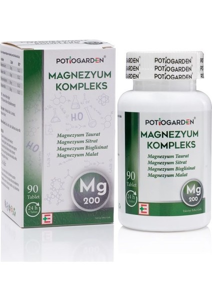 Potiogarden Magnezyum Kompleks 90 Tablet 8683813811074
