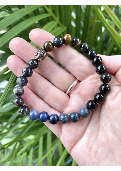 Kristal Güç Koruma, Yeni Başlangıçlar: Erkek Doğal Taş Bileklik fiyatları