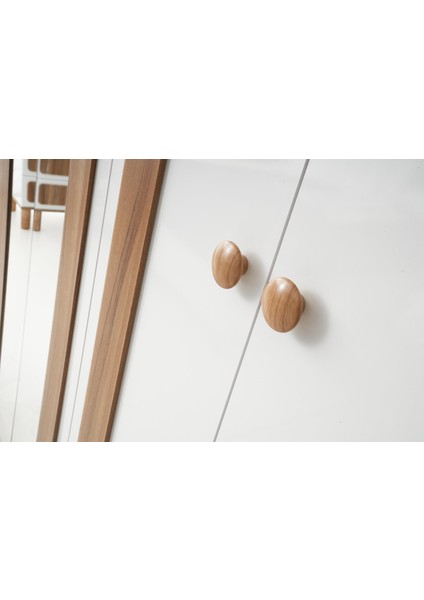 Alpina 6 Kapaklı %100 Mdf Gardırop modelleri