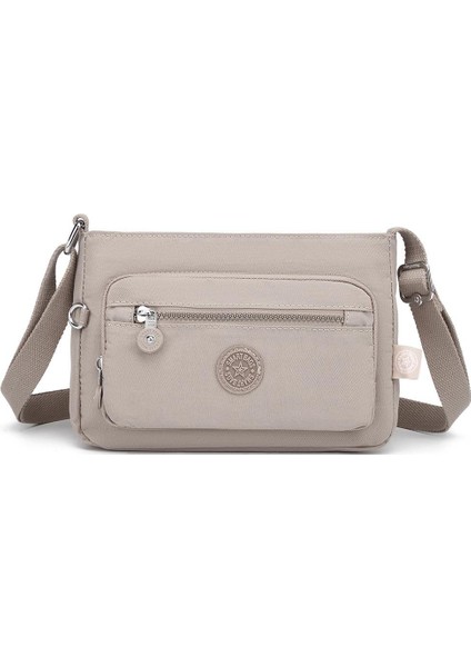 Smartbags Krinkıl Kumaş Kadın Çapraz Çanta 2022-3270 Açık Vizon