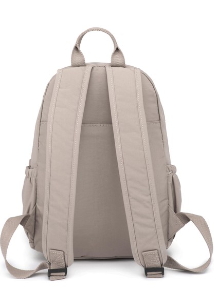 Smartbags Orta Boy Krinkıl Kumaş Kadın Sırt Çantası 2022-1187 Açık Vizon modelleri