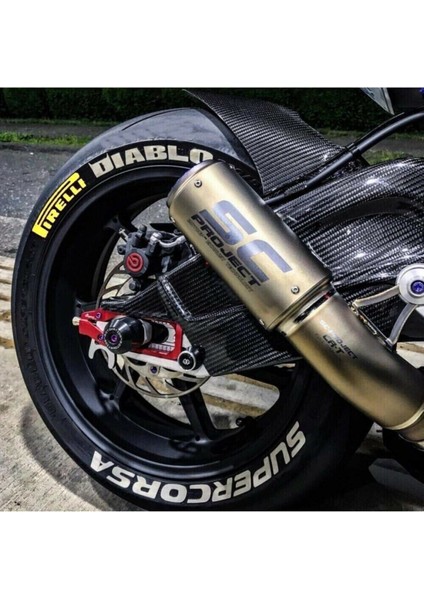 Pirelli Diablo Supercorsa Sarı Lastik Yazı 1.9 cm Proseries ™ 1 Yıl Garantili 8 Adet Tutkal fiyatları
