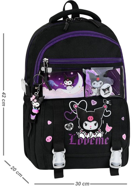 Kuromi Beslenmeli Kalemlikli Ilkokul Sırt Çantası fiyatları