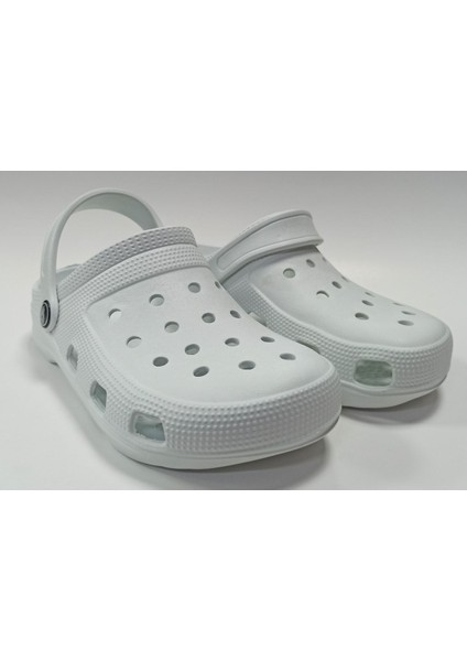Modeli Hafif ve Rahat Suya Dayanıklı Eva Unisex Beyaz Sandalet Terlik fiyatları