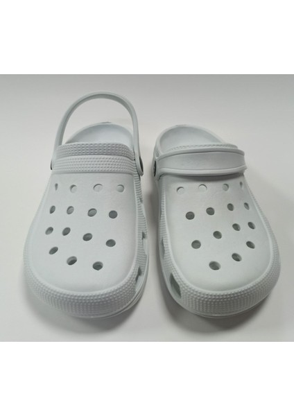 Modeli Hafif ve Rahat Suya Dayanıklı Eva Unisex Beyaz Sandalet Terlik modelleri