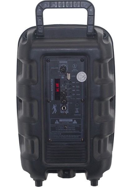 Pk-15 Fm Radyolu Mikrofonlu Rgb Tws 8 Inç Stereo Bass Kablosuz Karaoke Hoparlör fırsatları