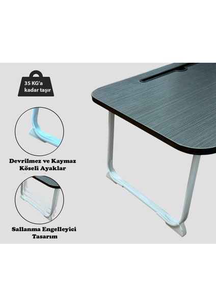 Laptop Sehpası Köşeli Model Çocuk Ders Çalışma Masası Çocuk Çalışma Yatak Sehpası Ders Masası K.s fırsatları