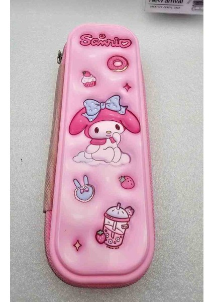 Sanrio My Melody Lüx Kalemlik Fermuarlı Kalite Sevimli Hediyelik Kalemlik