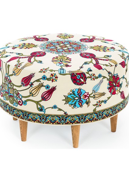 Rimini Büyük Silindir Puf - Renkli fiyatları