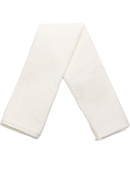 Taşlanmış Ekru Denim Pamuk Masa Örtüsü