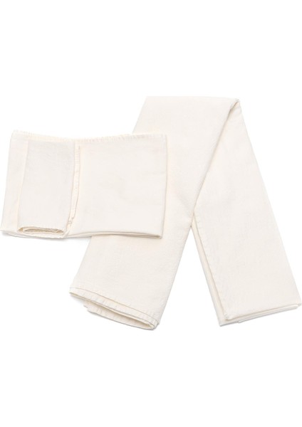 Taşlanmış Ekru Denim Pamuk Masa Örtüsü modelleri