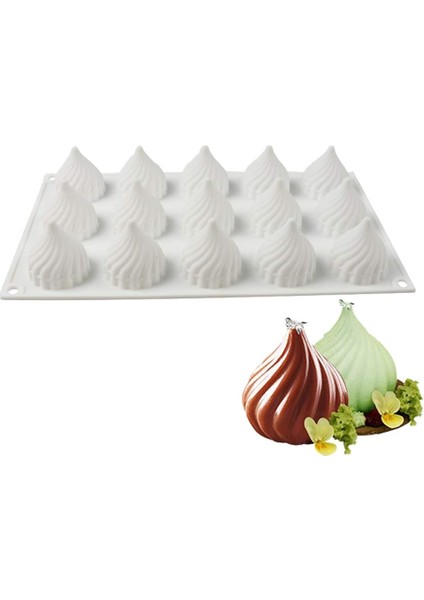 Silikon Pasta Kek Sabun Mum ve Jöle Kalıbı modelleri