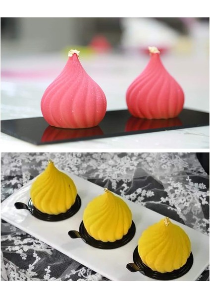 Silikon Pasta Kek Sabun Mum ve Jöle Kalıbı fırsatları