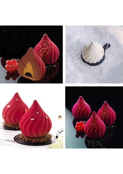 Silikon Pasta Kek Sabun Mum ve Jöle Kalıbı indirimleri