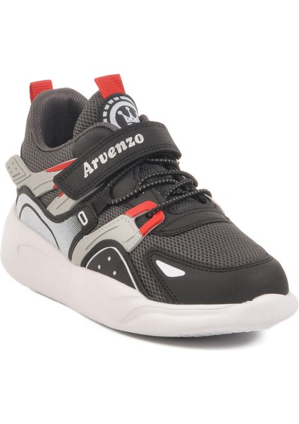 Arvenzo Siyah-Füme Çocuk Spor Ayakkabı 330 F