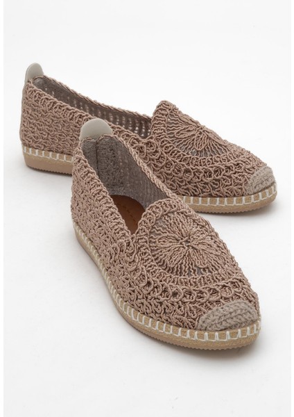 Kadın Örgü Model Babet Vizon